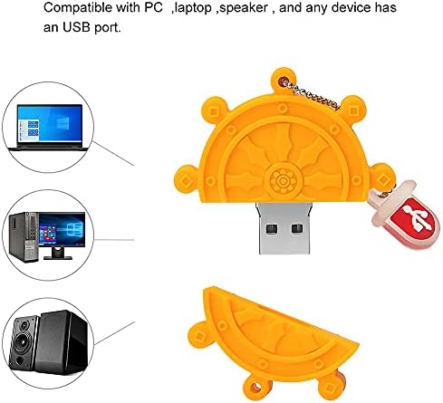 BorlterClamp USB Flash Drive 32 GB Новина USB Drive Thumbs вози USB 2.0 мемориски стап за надворешно складирање на податоци