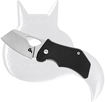 FOX црни ножеви комплет за заклучување BF-752 црна G10 и 440C не'рѓосувачки нож