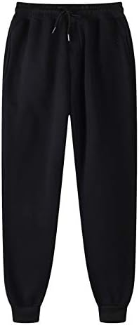 Озммјан мажи џемпери Зимски есен хип-хоп панталони нозе во поделена еластична лента обични долги панталони плус големина
