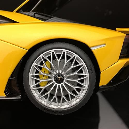 Возила на модел на скала на Apliqe за Lamborghini Aventador S Evan Tower Multi-S симулација Scale Scale Car Collection Ornaments 1:18
