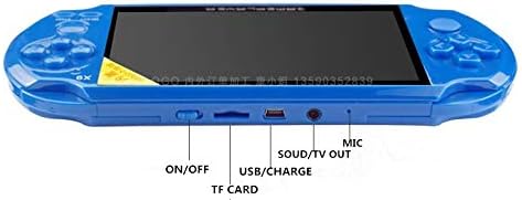Huarui 5.1 Инчен 8GB 128-битна Рачна Конзола За Игри Изградба - Во 10,000 Игри Поддршка GBA/SFC/NES/GBC/GBC/SMS / MD/CPS1/CPS2/GG/Neogeo Игри поддршка Видео/Музика/Ebook/Камера