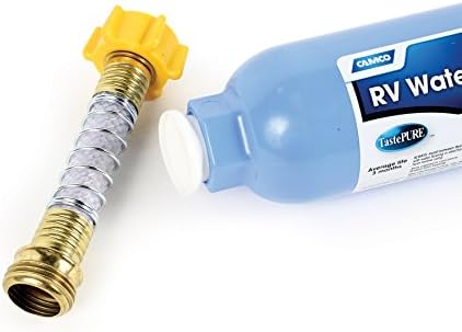 Camco Rhinoflex RV Wye Cawer Coping Filting & Tastepure RV/Marine Filter Filter | Карактеристики Флексибилен заштитник на цревата