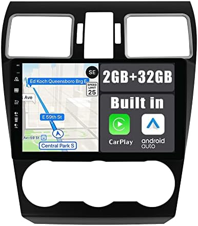 ЈУНТХ За Субару Форестер/XV/WRX 2013 До 2018 Радио Андроид 10 Замена Двоен Din Безжичен Carplay Android Auto DSP Bluetooth Резервна Копија