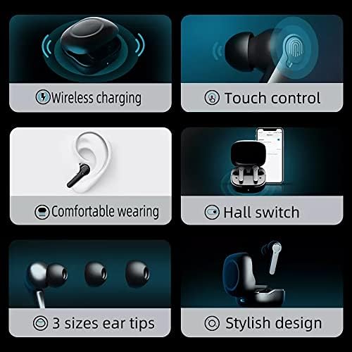 StitchGreen H3 Безжични Слушалки Bluetooth 5.1 ENC Активни Слушалки За Поништување На Бучава IPX-5 Водоотпорни Стерео Слушалки Во Уво Вградени