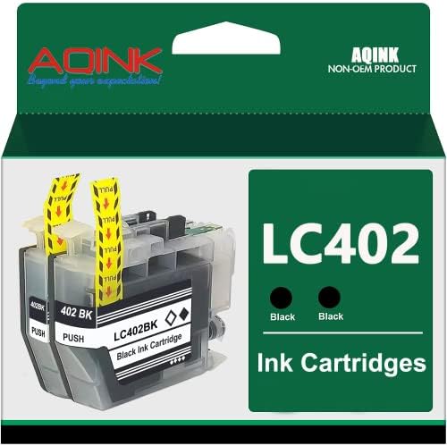 АКИНК LC402 со висок принос со касети со црно мастило компатибилни LC402BK LC402 BK Касета за мастило за замена за Brother MFC-J5340S/J6540/J6740S/J6940,