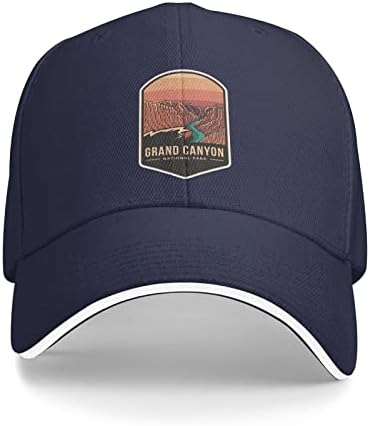 Сендвич капа unisex grand_canyon_national_park_ бејзбол капа прилагодлива капаче на сендвич на отворено