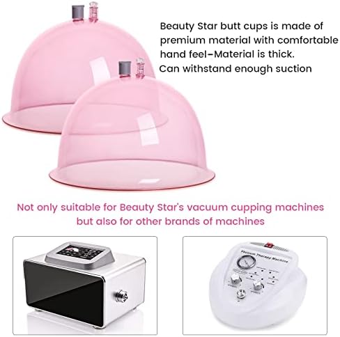 180мл вакуумски чаши-вештачки starвездени вакуумски додатоци за машина за шкафови-Extra-Large XL вакуумска терапија Вшмукување