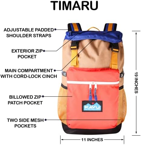 Торба за патувања со ранец Каву Тимару - живот на брод