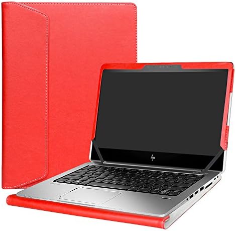 Заштита на заштитниот случај на Алапмк за 13.3 HP EliteBook 830 G5 G6/EliteBook 735 G5 G6 & HP ProBook 430 G6 G7 лаптоп, црвена