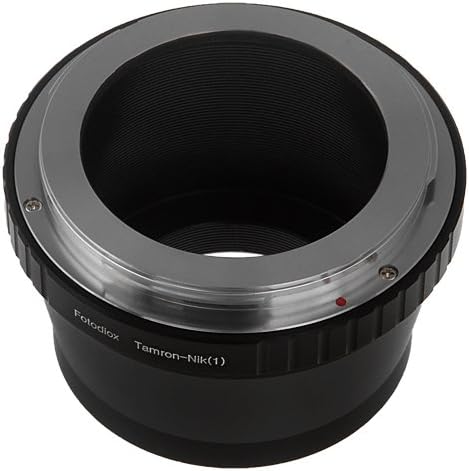 Адаптерот за леќи на Fotodiox Tamron Adaptall II за Nikon 1 серија без огледала камера, одговара на Nikon J1 и V1