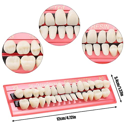 Лажни заби, комплет за стоматолошка смола за заби, може да се користи за пополнување на забите што недостасуваат заби, заби лажен комплет