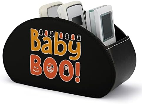 Држач за далечински управувач за бебиња Boo2 PU кожа далечински кади фиока за чување на маса за чување на маса