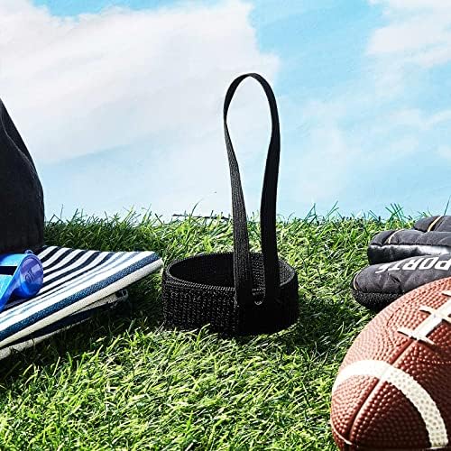Деекин фудбал Даун Индикатор Фудбалски рачки на рачен зглоб за додатоци за спортски натпревар, црна боја