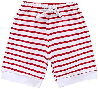 Мојата прва 4 -ти јули бебешки момчиња облека Облека на американско знаме Romper Stars Stripes Shorts Shorts Денот на независност Патриотска облека Поставена