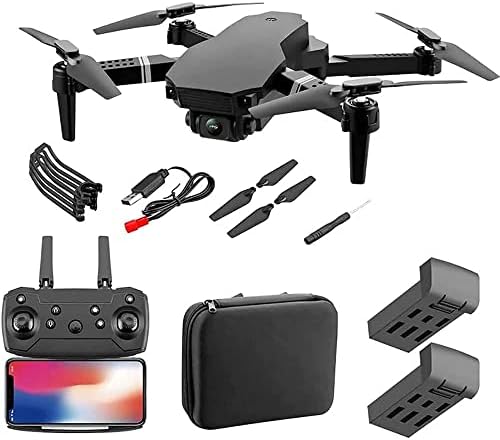 Prendre Drone GPS WiFi Professional 4K HD двојни камера моторни беспилотни летала стабилиер, дрон за возрасни, режим без глава, височина,