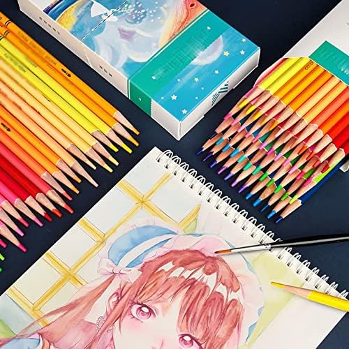 ZLXDP 120 бои Професионална скица масло во боја на масло во боја на молив за цртање молив поставен за боење на училишни материјали за уметност
