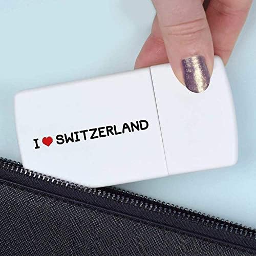 Азиеда „Јас ја сакам кутијата за пилули од Швајцарија“ со сплитер на таблети