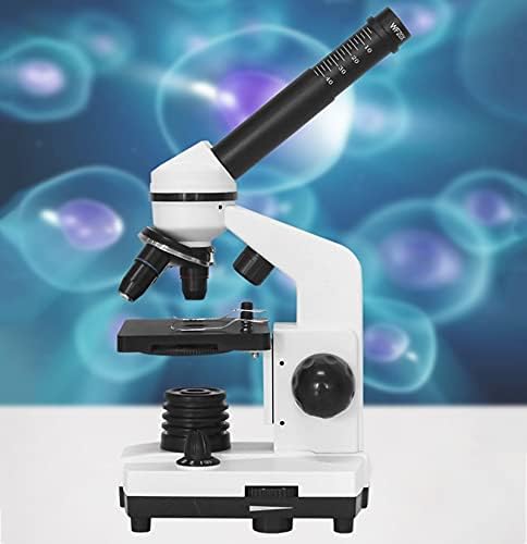 JAHH микроскоп професионален биолошки микроскоп соединение LED монокуларен студентски микроскоп биолошки истражувања адаптер за паметни телефони