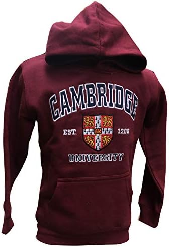 Официјален Универзитет Кембриџ Деца Худи-Официјална Облека на Познатиот Универзитет во Кембриџ