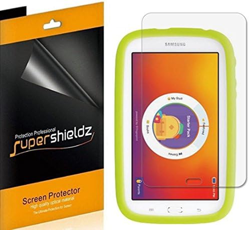 SuperShieldz дизајниран за Samsung Kids Galaxy Tab E Lite 7.0 7 инчи таблет заштитник на екранот, јасен штит со висока дефиниција
