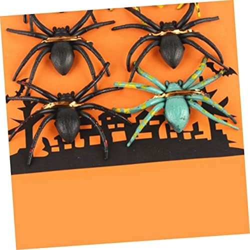 Didiseaon 6pcs Spiderco пајачки играчки минијатурни играчки за Ноќта на вештерките пајаци украси Ноќта на вештерките играчка играчка