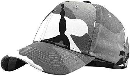 Бејзбол капачиња за мажи жени Камо печати со низок профил Snapback Caps Retro Sun Preate Заштита на отворено спортски риболов капа