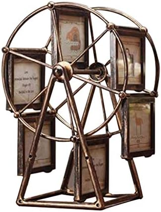 Декорација на скулптури Zlbyb, ротирачка рамка за слика на тркалото на Ферис, повеќекратни гроздобер рамки за слика