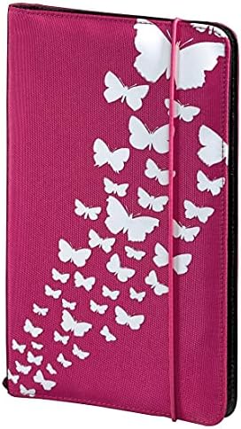 Хама До Мода Најлон Случај за до 48 Цд/Двд-А-Розова Пеперутка