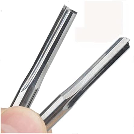 Xiwalai 5-Pack 6x42mm 2-Flute Straight Slot End Milling Tools