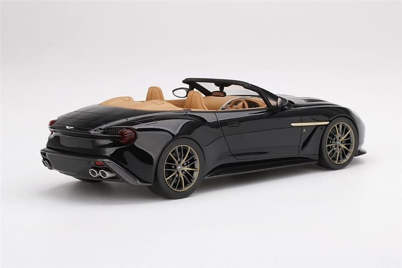 Hobby-Ace TopSpeed ​​за Aston Martin Vanquish Zagato Volante Charching Black 1/18 Resin Truck Pre-Builed Model