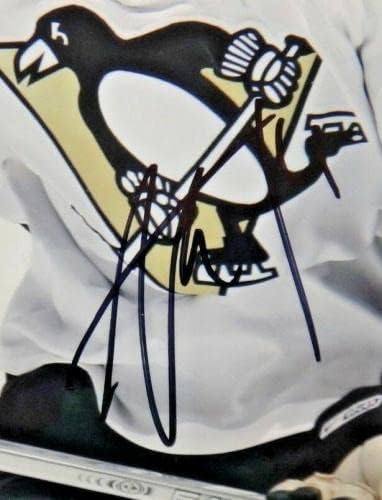 Jordanордан Стал го потпиша Питсбург Пингвините хокеј 8x10 Фото ЈСА Коа - Автограмирани НХЛ фотографии