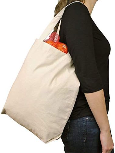 5 парчиња памучно платно за еднократно намирници за намирници торбички торбички