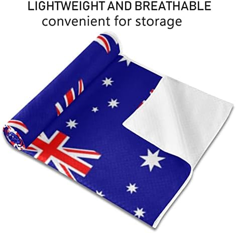 Јога ќебе Австралија-знаме-четкичка јога пешкир јога мат пешкир