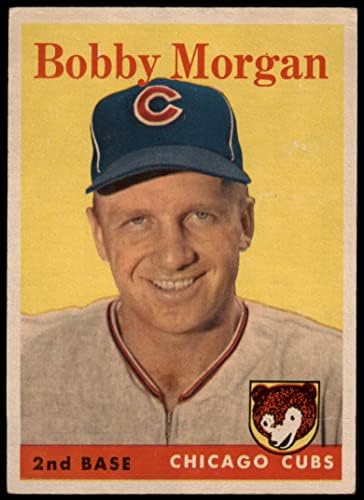 1958 Топпс 144 Боби Морган Чикаго Cubs VG+ Cubs