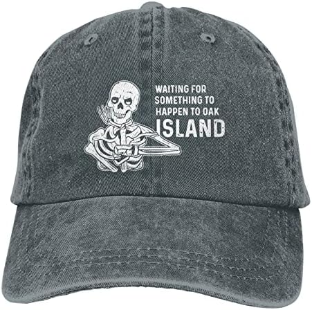 Оук остров Нова Шкотска стрели и череп Бејзбол капа Менс Бејзбол капа што може да се перат прилагодливи женски риболов капачиња