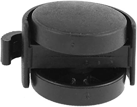 X-Ree 8pcs 10mm Thread Stem 2 DIA 360 степени ротација со двојна тркала сопирачка за вртење на сопирачката (8pcs 10mm vástago de rosca