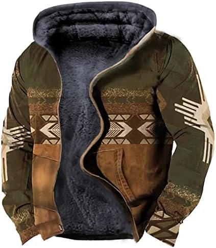 Јакни за машка машка камуфлажа џемпер со долг ракав патент јакни со качулка со палто