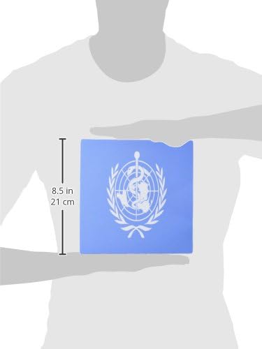 3дроза 8 Х 8 Х 0,25 Инчи Подлога За Глувче Знаме На Светската Здравствена Организација