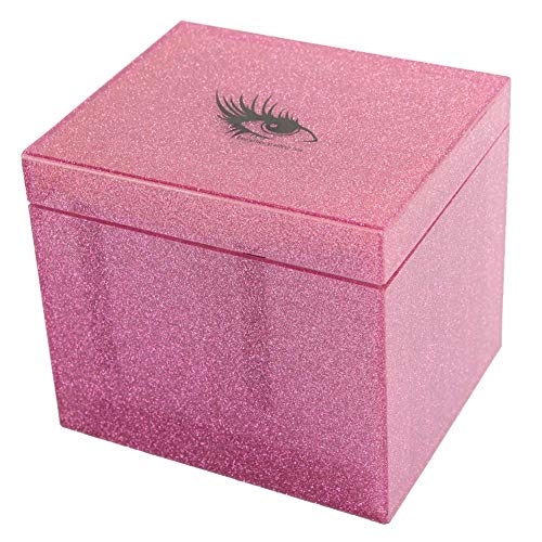кутија за складирање трепки лажен држач случај шминка диспл, 10 Слоја Кутија За Складирање На Продолжување На Трепките Лажен Држач За