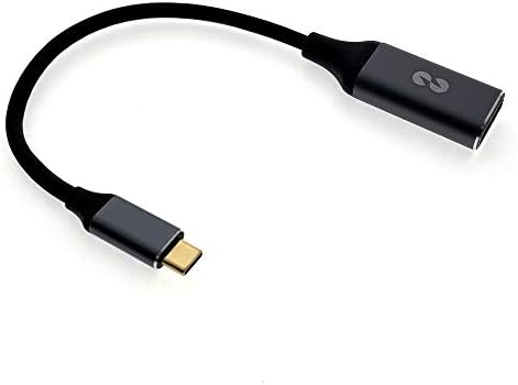 TDBT USB-C до HDMI 2.0 видео адаптер, поддржува 4K 60Hz HDMI монитор, Thunderbolt 3 машки до HDMI Femaleенски конвертор, за