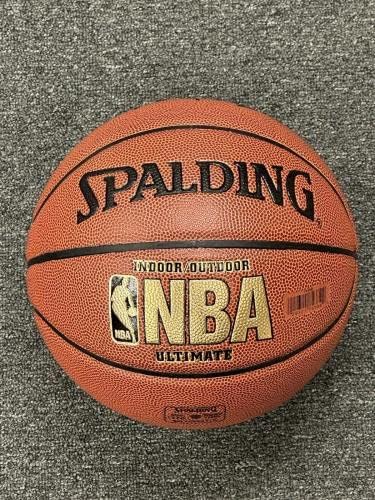 Пат Рајли Лејкерс Никс Хофер потпиша кошарка со целосна големина во НБА/холограм - автограмирани кошарки