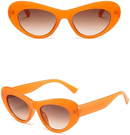 2023 Нови Женски Желе Боја Очила За Сонце Ретро Едноставни Овални Очила За Сонце Ѕвездени Очила Партиски Пакет