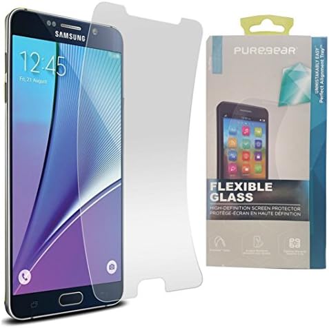 Чиста опрема Флексибилен Стаклен Екран Заштитник За Samsung Galaxy Забелешка 5-Јасно