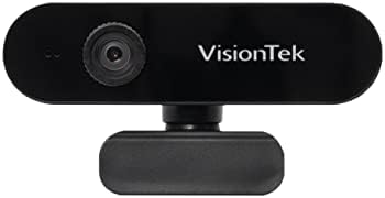 VisionTek VTWC30 Премиум Full HD Веб Камера, За Windows, Mac, Linux, &засилувач; Chromebook, Компјутерска Видео Камера, Дигитални