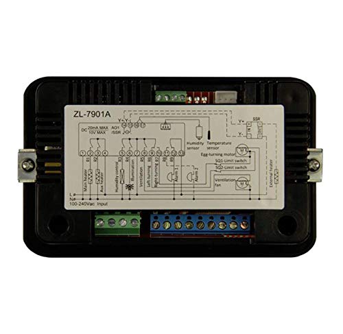 Liltech ZL-7901A, 100-240VAC, PID, мултифункционален автоматски инкубатор, контролер на инкубатор, влажност на температурата за инкубатор