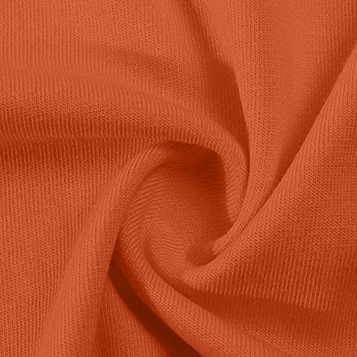 Изгорена портокалова есен летна памучна маица жени машки кратки ракави 2023 графички лабава вклопена викторијанска салон блуза маичка