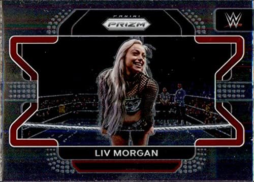 2022 Panini Prizm WWE 46 Liv Morgan Raw Right Carding Card