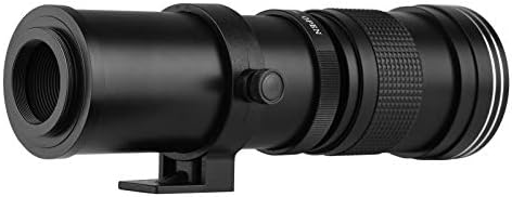 Камера MF Супер Телефото Зоум леќи f/8.3-16 420-800mm T2 монтирање со AI-Mount Adapter Ring Universal 1/4 Замена на нишка за Nikon AI-Mount D50