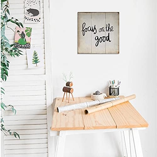 Дрво знаци wallид што виси wallид декорација се фокусираат на добриот знак за дневна соба кујна батером во спална соба канцеларија