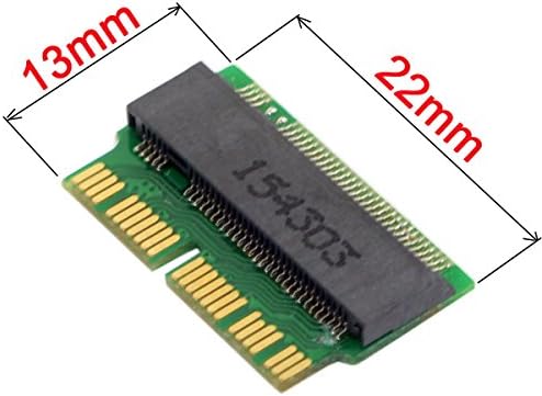 Chenyang 12+16Pin 2014 2015 SSD до M.2 Ngff M-Key NVME AHCI SSD Конвертирана картичка адаптер за A1493 A1502 A1465 A1466